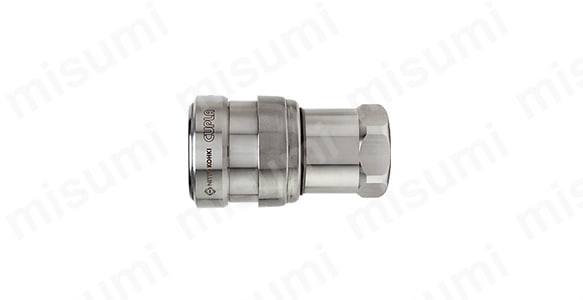 ZEL-4S-SUS-FKM | ゼロスピルカプラ ステンレス FKM ソケット（おねじ