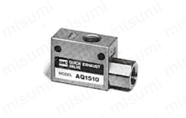 クイックエキゾーストバルブ AQシリーズ | SMC | MISUMI(ミスミ)