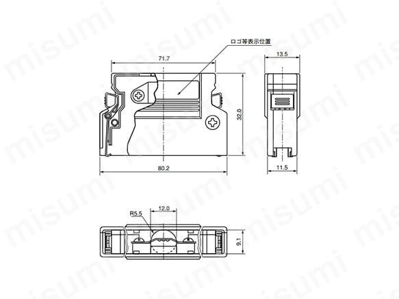 10336-C200-00 | 3M™ MDRシステム 亜鉛ダイキャストシェルキット