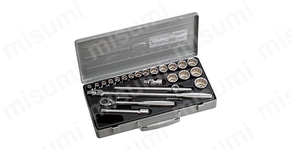 ソケットレンチセット 160M | TONE | ミスミ | 116-1768