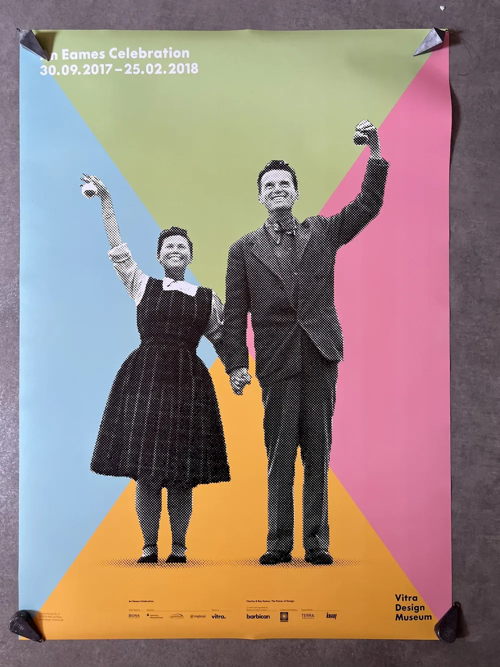 Poster Vitra Design Museum Charles Und Ray Eames 2017 Expo Exhibit