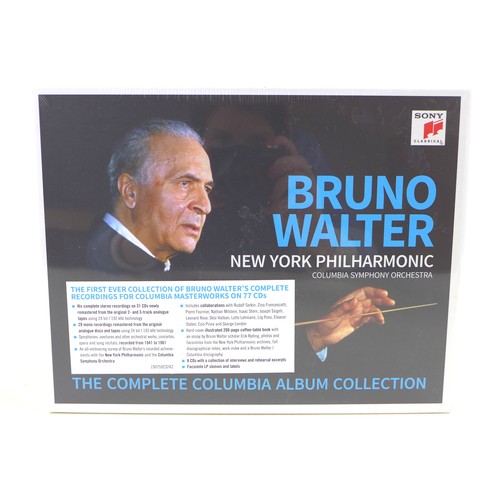 Bruno Walter: The Complete Columbia Album Collection, 77 CDs, sealed.