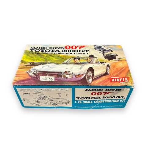 Airfix 1/24th scale James Bond Toyota 2000 GT No. 723, rare unmade