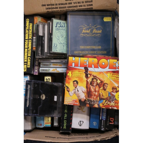 Sinclair ZX Spectrum +2 128k games console with games including