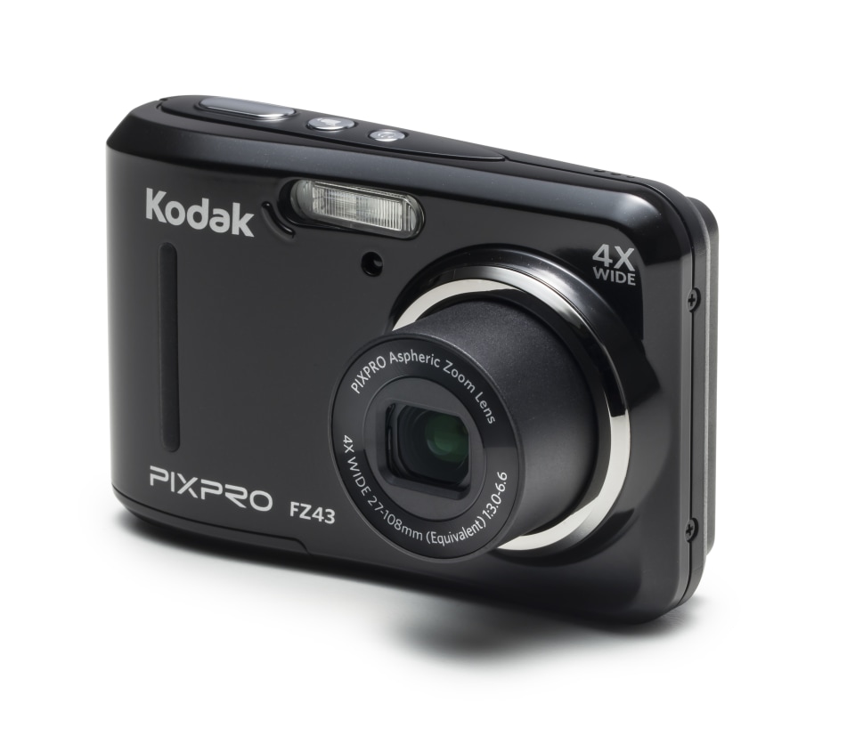 KODAK PIXPRO FZ43 Point Shoot Camera - Compact 16MP, 4X Zoom, HD