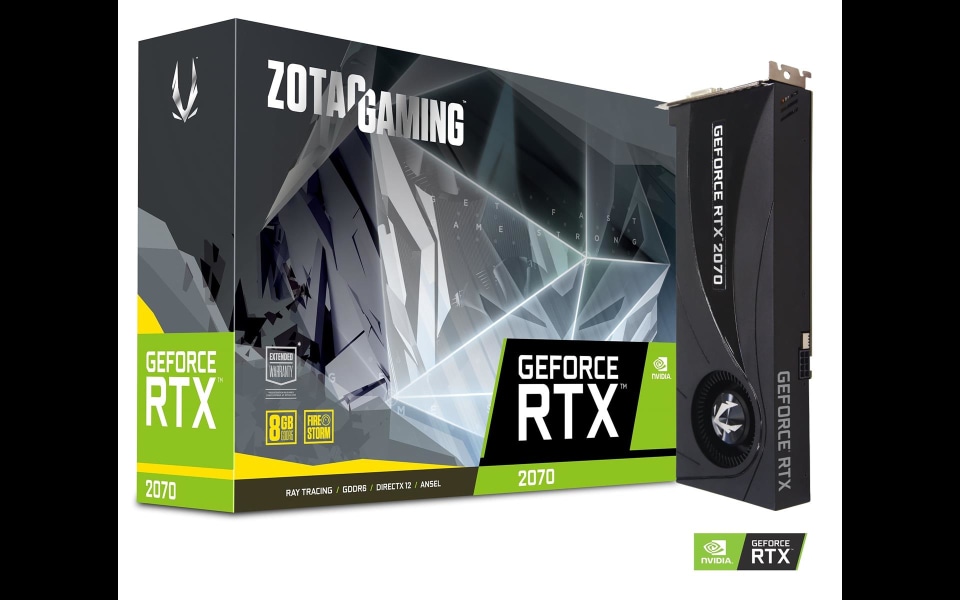 Zotac VCX ZT-T20700A-10P GeForce RTX 2070 Blower 8G Graphics Card