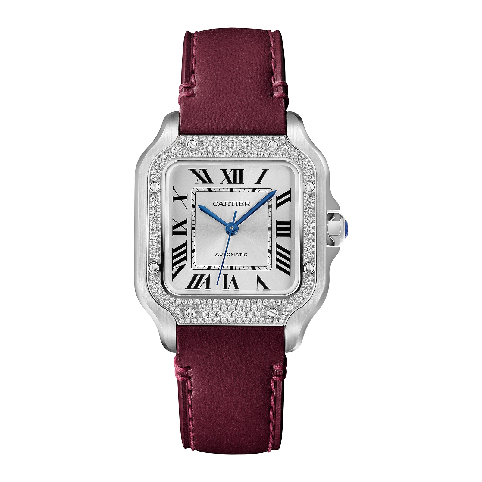 Cartier Santos De Cartier Watch Medium Model, Automatic, Steel