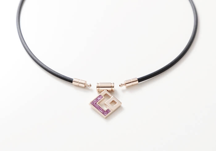 宇野昌磨選手着用カラーのシャンパンゴールド×パープルラメ 医療機器