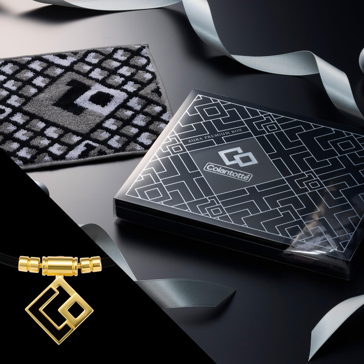 コラントッテ AURA PREMIUM BOX プレミアムゴールド | 磁気ネックレス