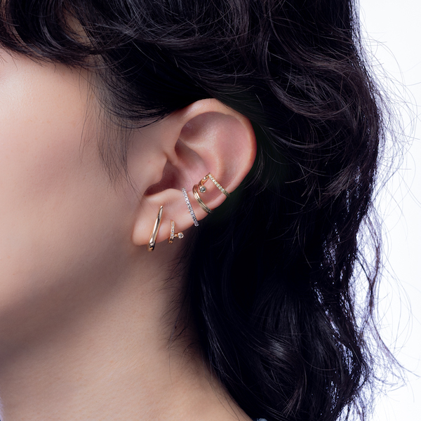 ヘキサゴン ルチル スピア ピアス専用