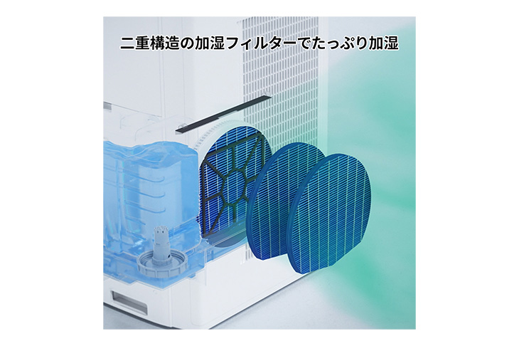 SHARP 加湿空気清浄機 KI-SX75-W [おすすめ畳数～18畳] ホワイト