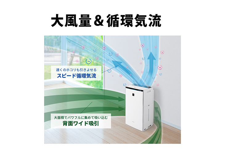 SHARP 加湿空気清浄機 KI-SX75-W [おすすめ畳数～18畳] ホワイト