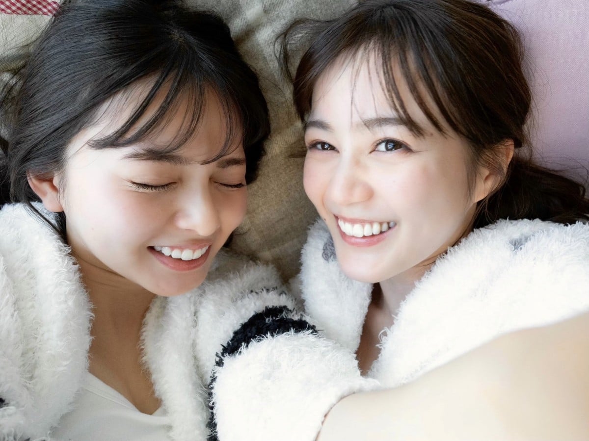 乃木坂46生田絵梨花＆齋藤飛鳥がパジャマ姿でキス！ 卒業本で初めての