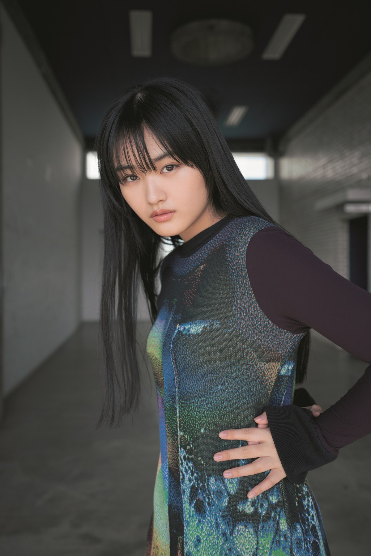 櫻坂46山崎天、16歳とは思えぬ洗練された美しさ ざっくりワンピで