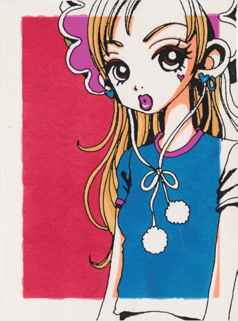 初版 ご近所物語 イラスト集 矢沢あい ご近所物語 矢沢あいイラスト集