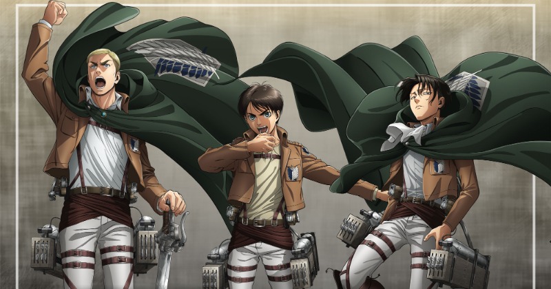 WIT STUDIO『進撃の巨人』新作グッズ展開 エレンたちの新イラスト使用