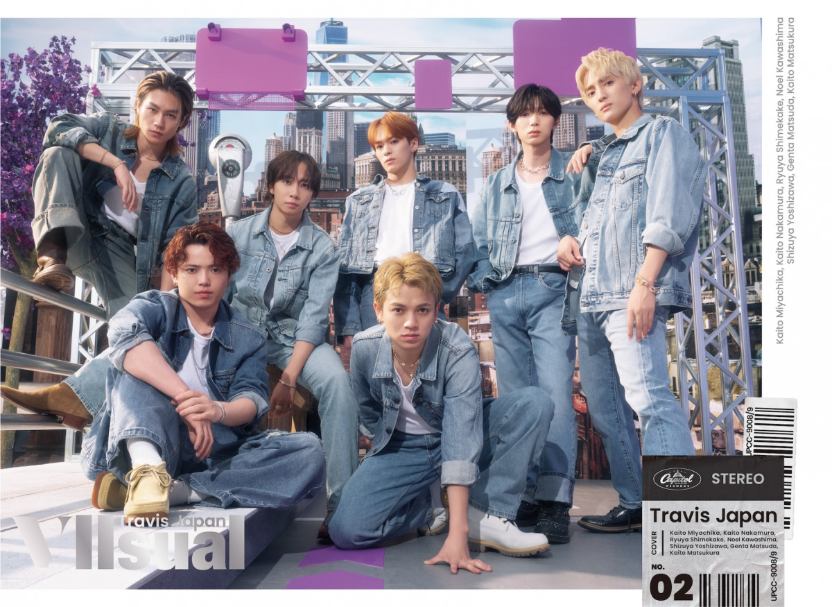 Travis Japan、2ndアルバム『VIIsual』全形態ジャケット写真＆収録曲を