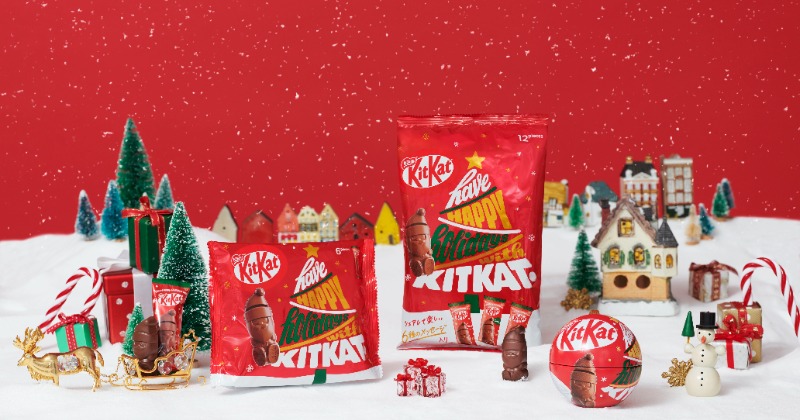 サンタ型キットカット」が今年のクリスマスも登場 11・5より限定販売