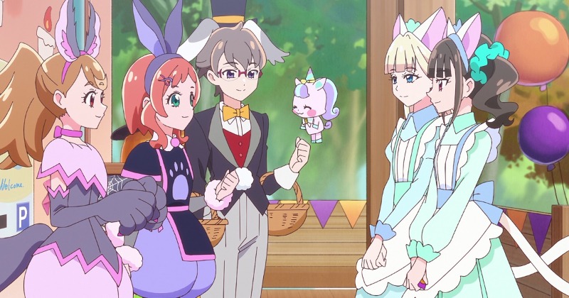 わんだふるぷりきゅあ！』猫屋敷まゆ大興奮 いろは＆悟うさぎコスプレ