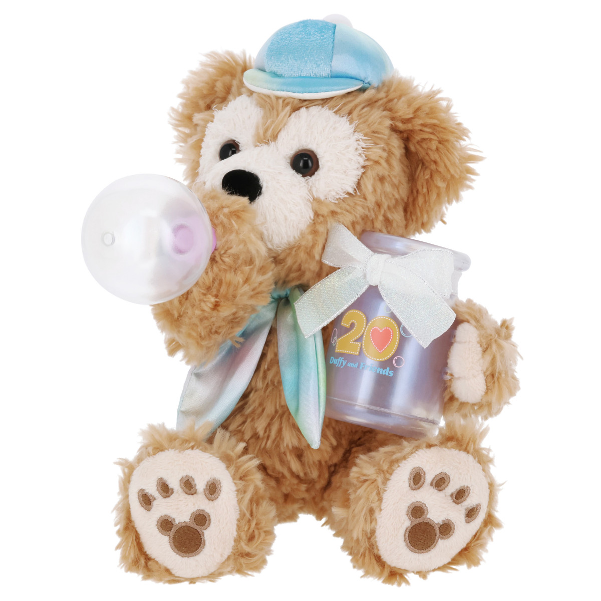 ダッフィー＆フレンズ』20周年記念グッズが登場 “虹とシャボン玉”で