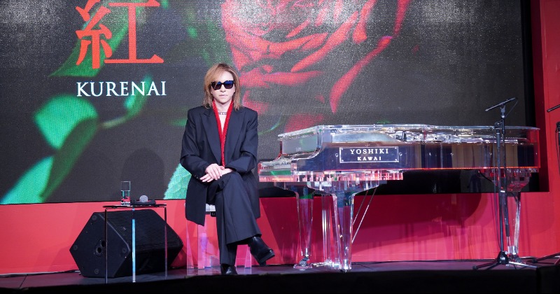 YOSHIKIのディナーショーに100万円の席が登場！オリジナルローズ「紅