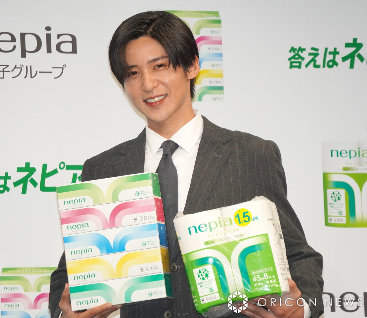 目黒蓮、NO.1営業マン宣言「トップを獲りたい」 社長から笑顔を褒め