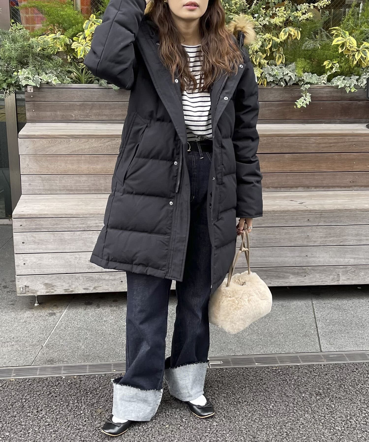 GEVACO/ゲバコ】フーデッドロングダウンジャケット | FREDY & GLOSTER