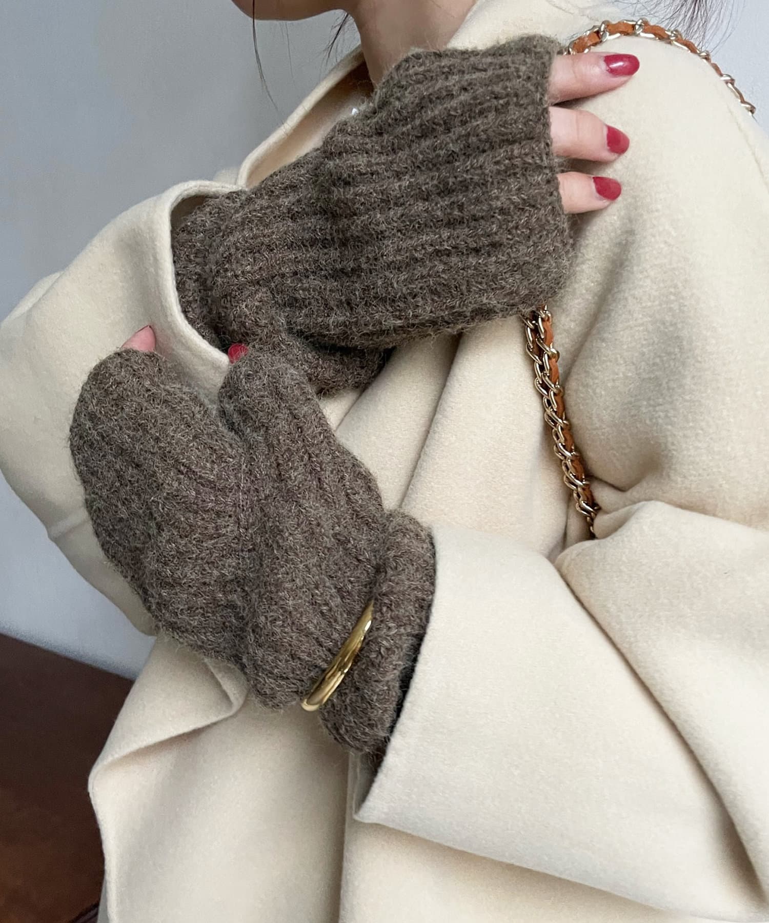 リブアームウォーマー | DOUDOU(ドゥドゥ)レディース | PAL CLOSET