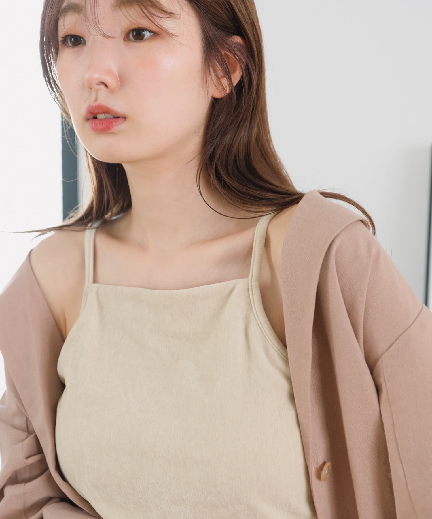 新色追加】カップ付きベロアアメスリキャミ | Kastane(カスタネ