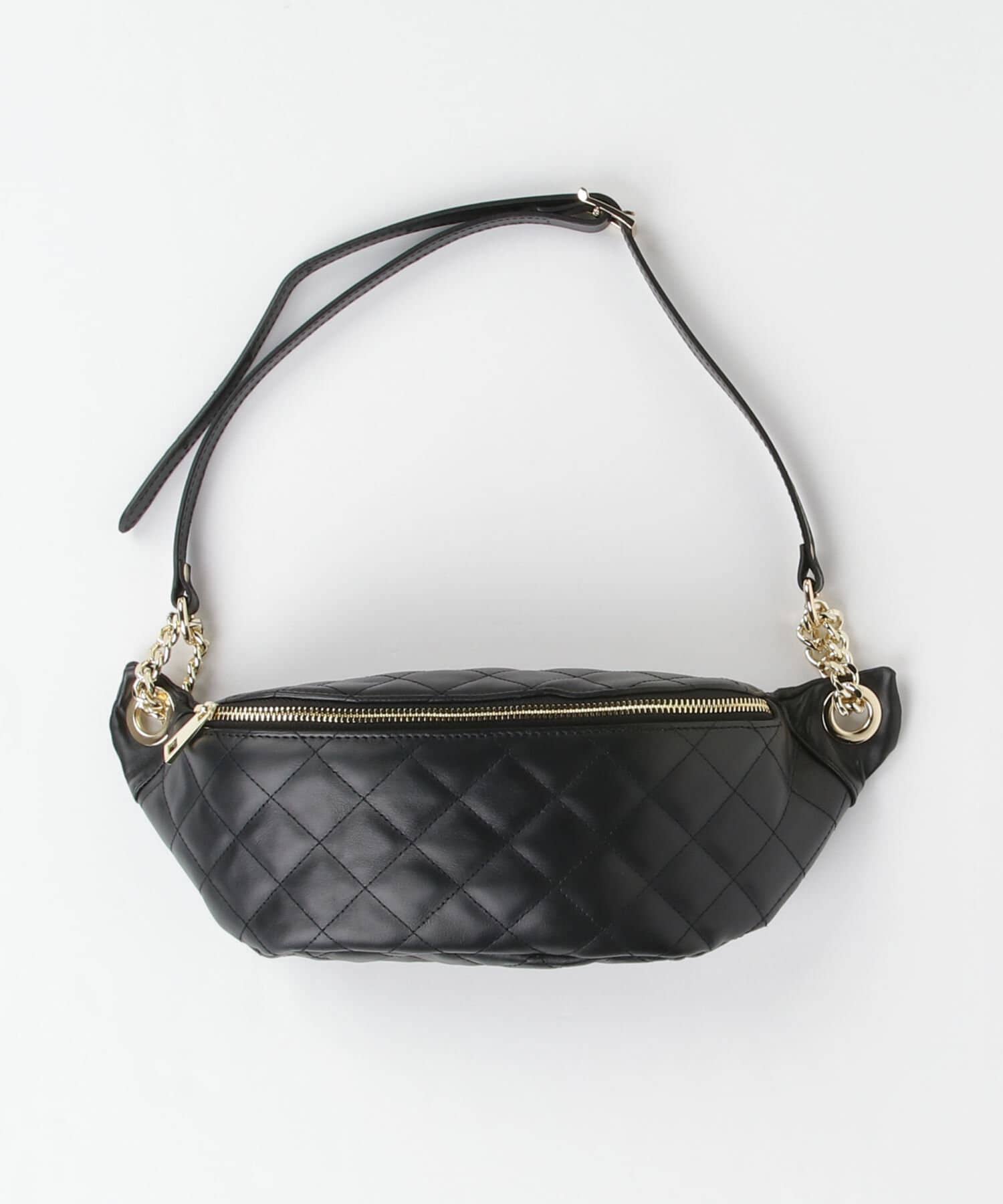 AULENTTI/オーレンティ】 レザーキルトボディバッグ | FREDY & GLOSTER