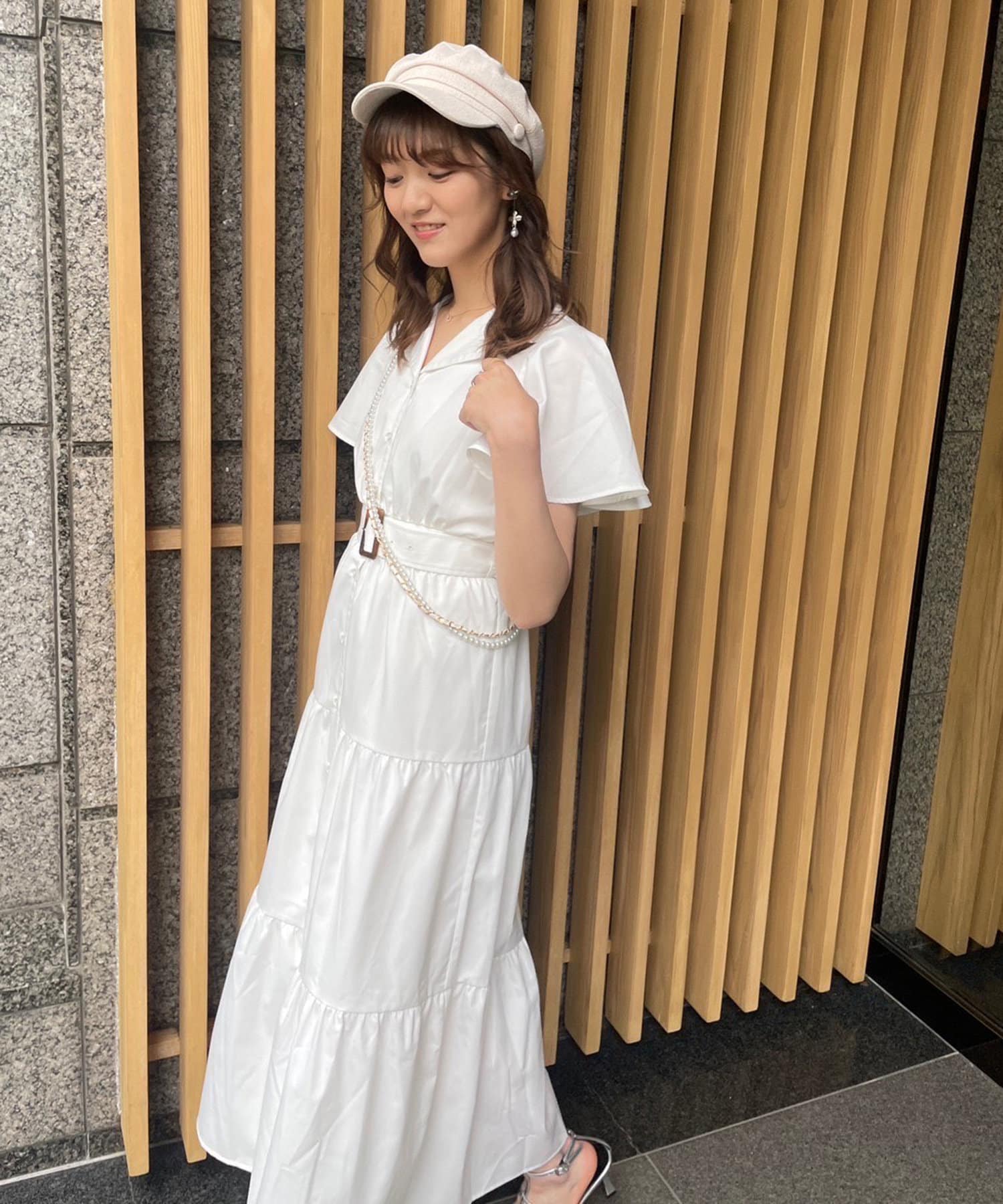 HARUNAプロデュース】デニムティアードワンピース | NICE CLAUP