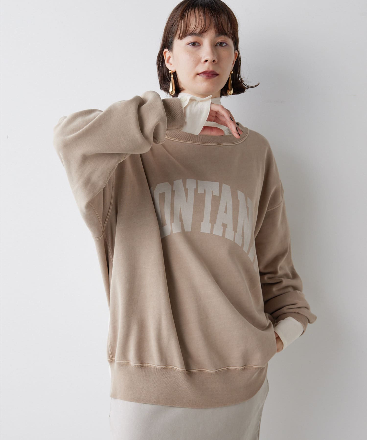 ピグメントロゴウラケプルオーバー | Whim Gazette(ウィム ガゼット