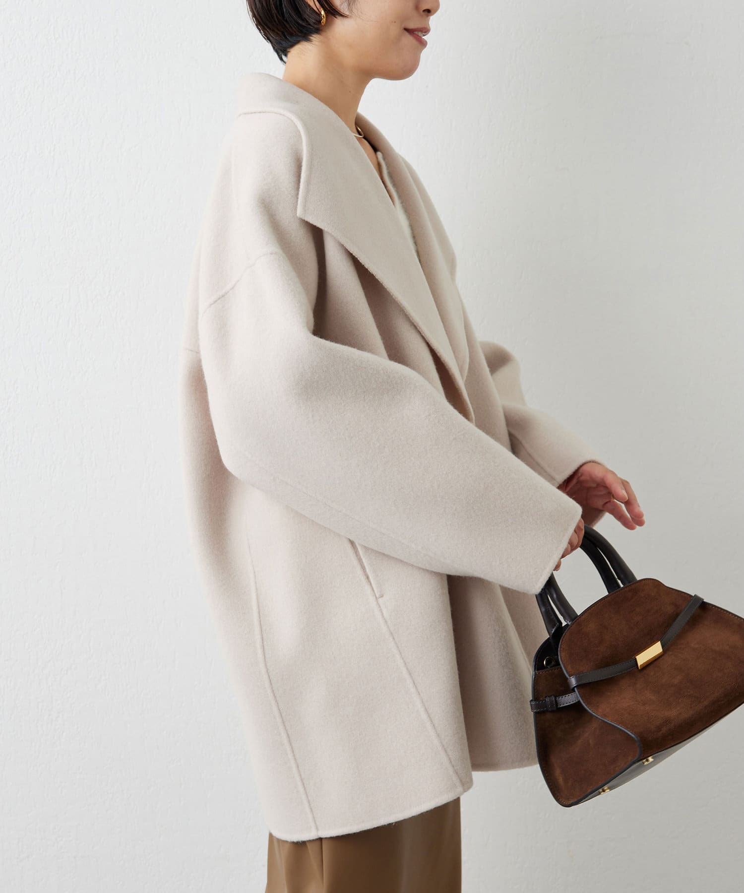 ダブルフェイスショートコート | GALLARDAGALANTE(ガリャルダガランテ