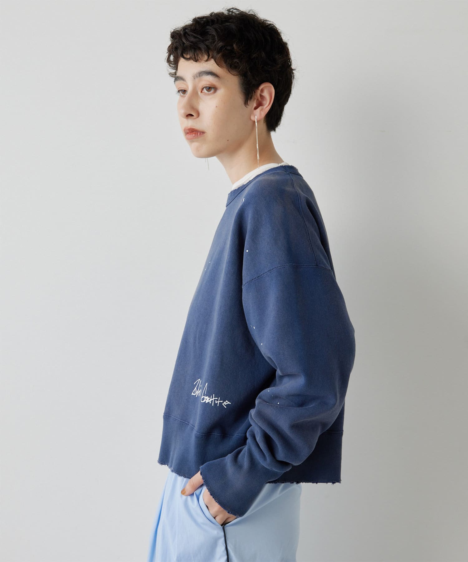 ヴィンテージ加工裏毛プルオーバー | Whim Gazette(ウィム ガゼット