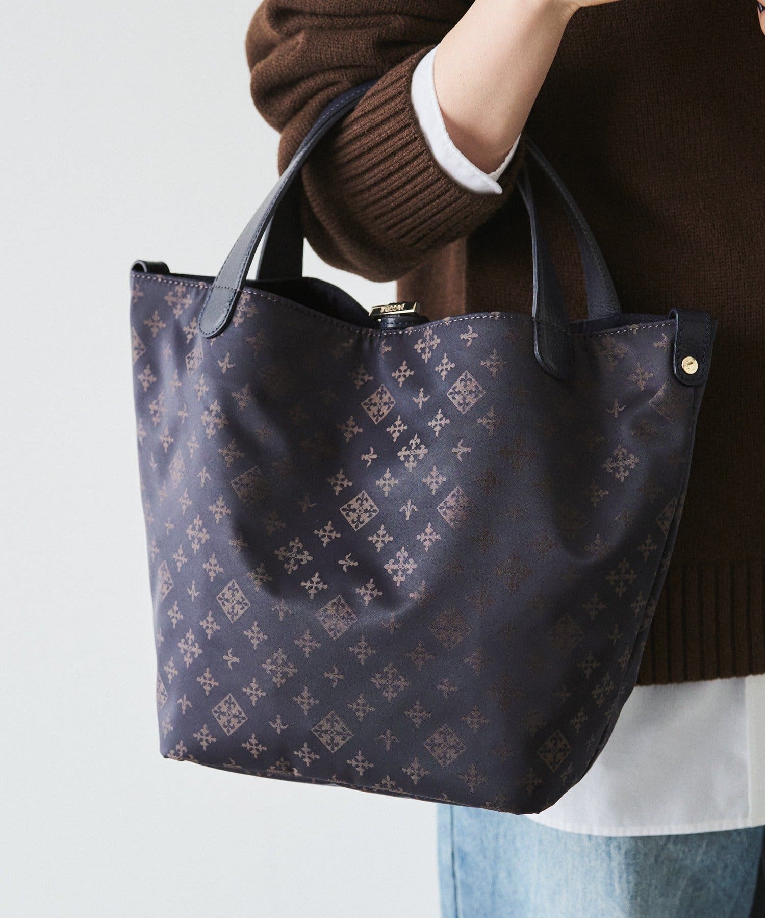 ナイロンジャガード2WAYミニトートバッグ | russet(ラシット