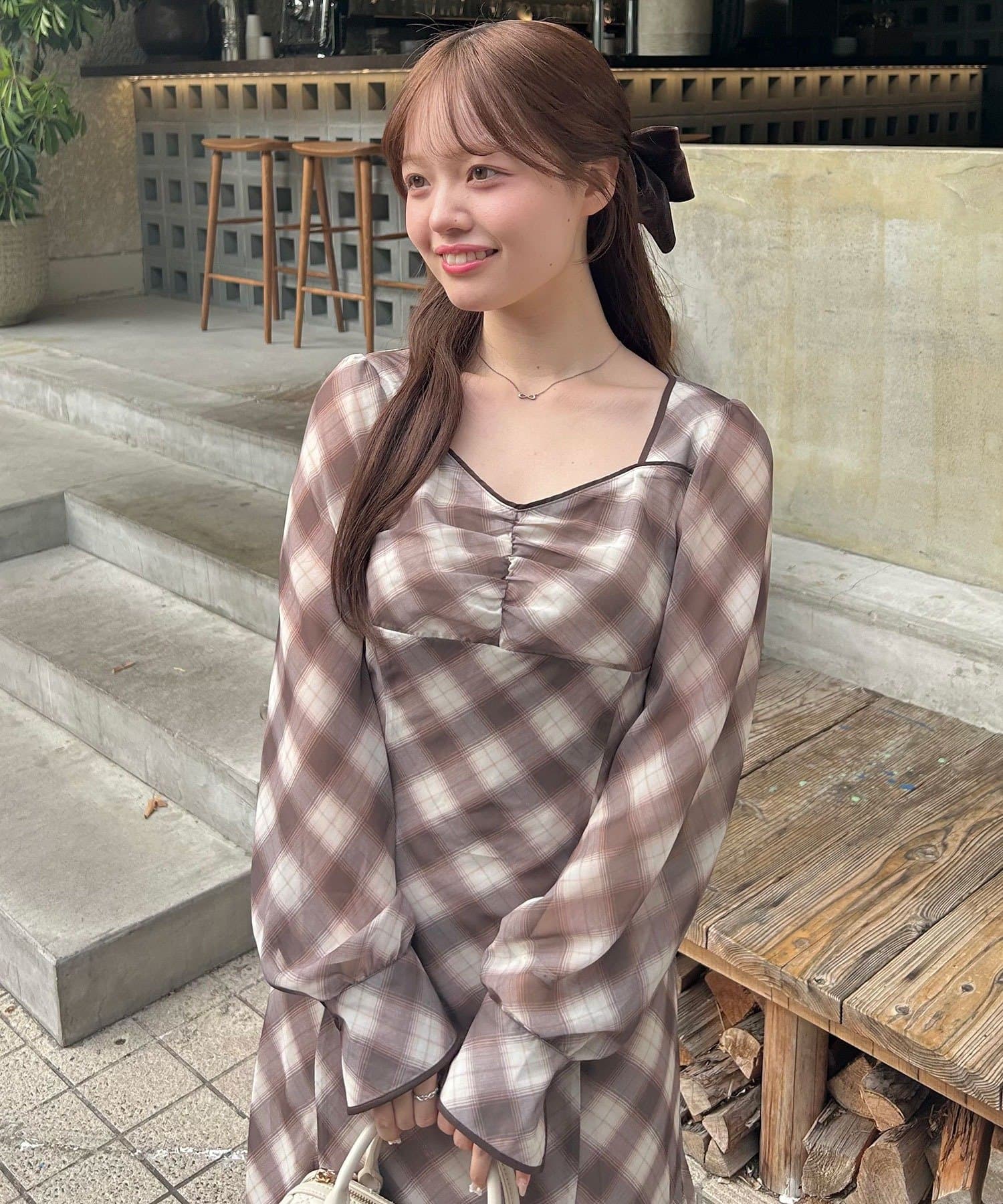 インフルエンサー企画】Yui ロングワンピース | OLIVE des OLIVE