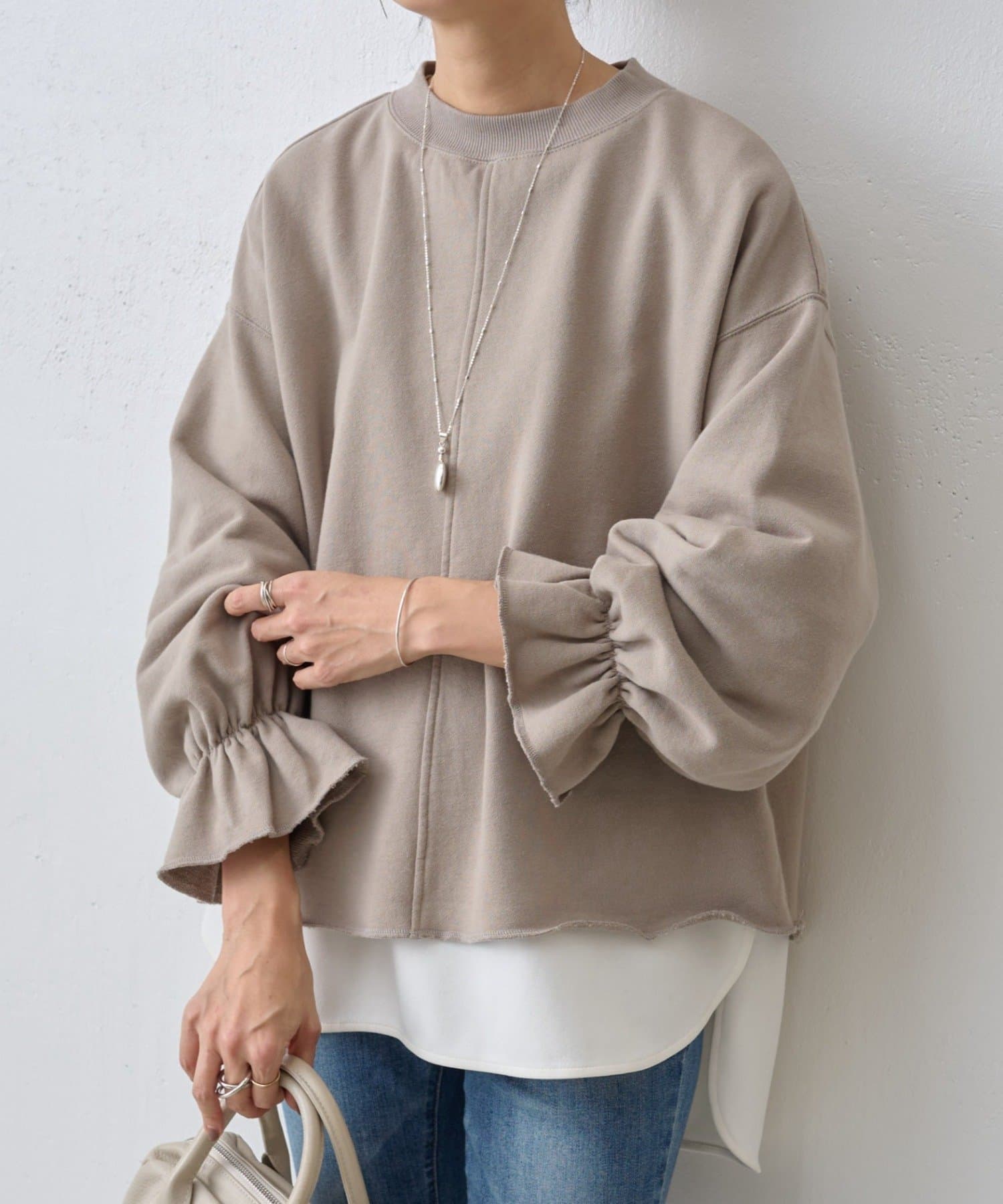 袖口フリルトレーナー | BEARDSLEY(ビアズリー)レディース | PAL