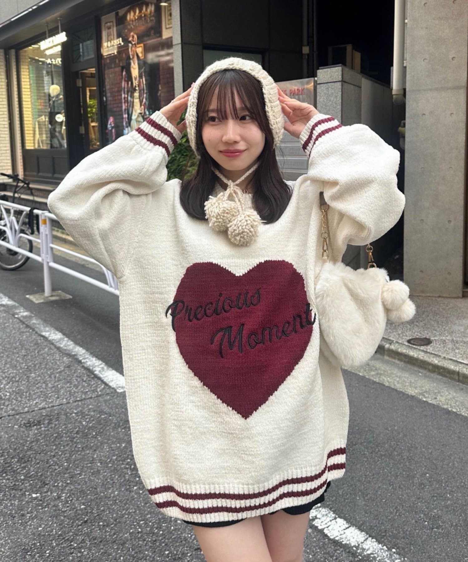 HolidayCollection】ハートファーバッグ | Remind me and forever