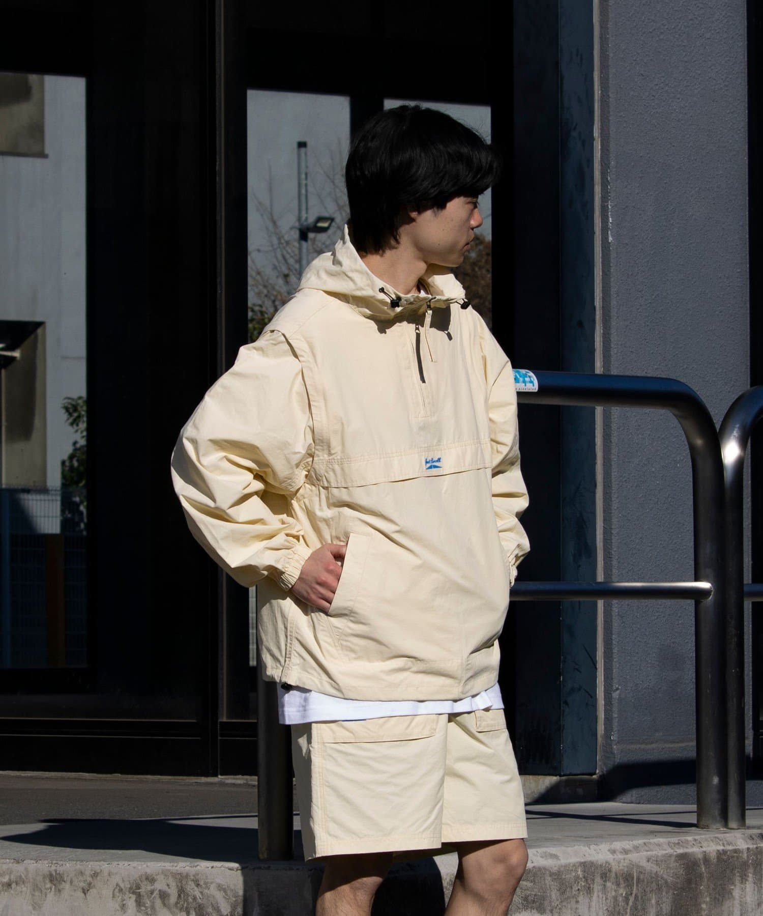 Jack Purcell】コットンナイロン 2WAYアノラックパーカー | FREDY