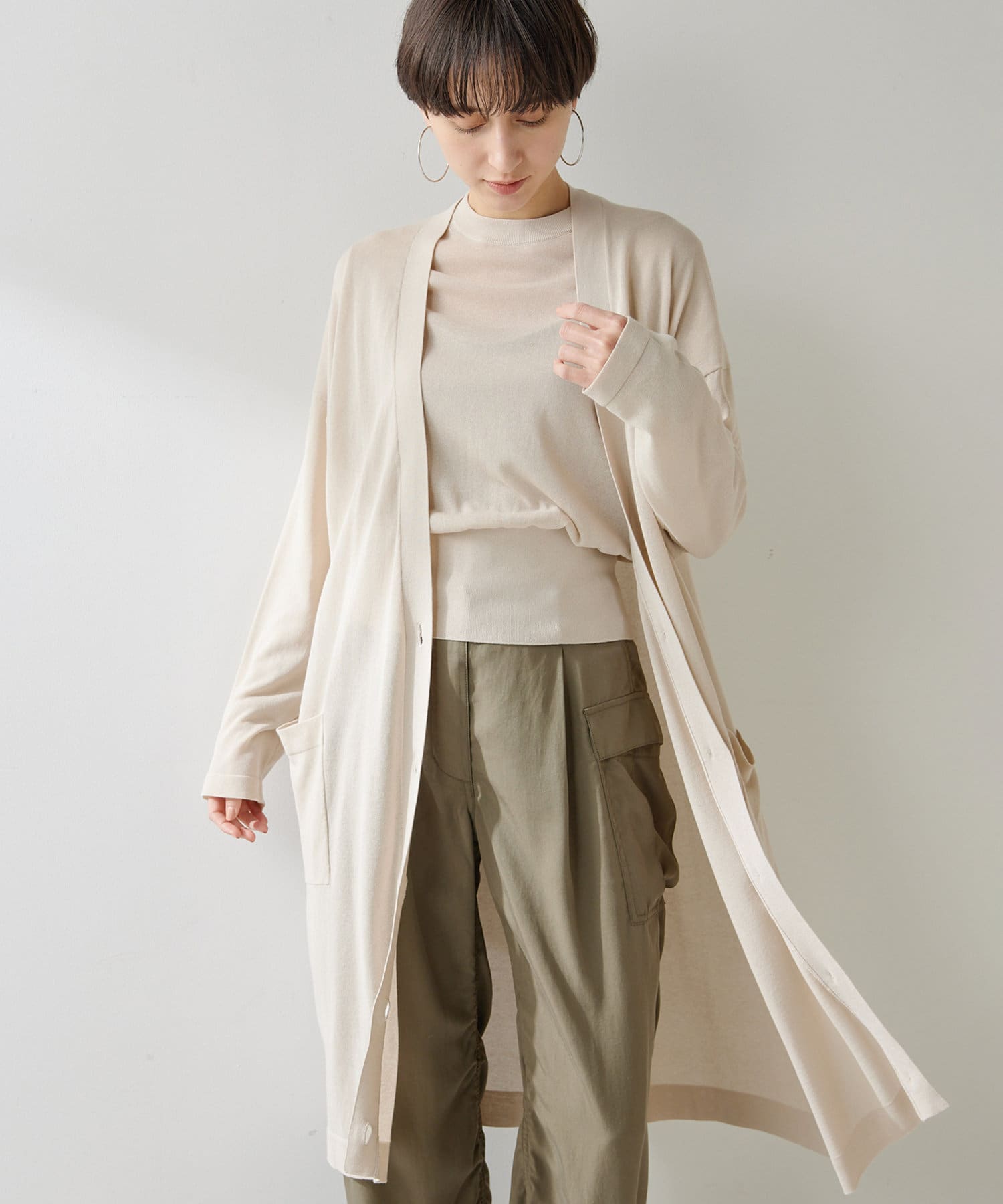 ハイゲージテンジクロングカーディガン | Whim Gazette(ウィム