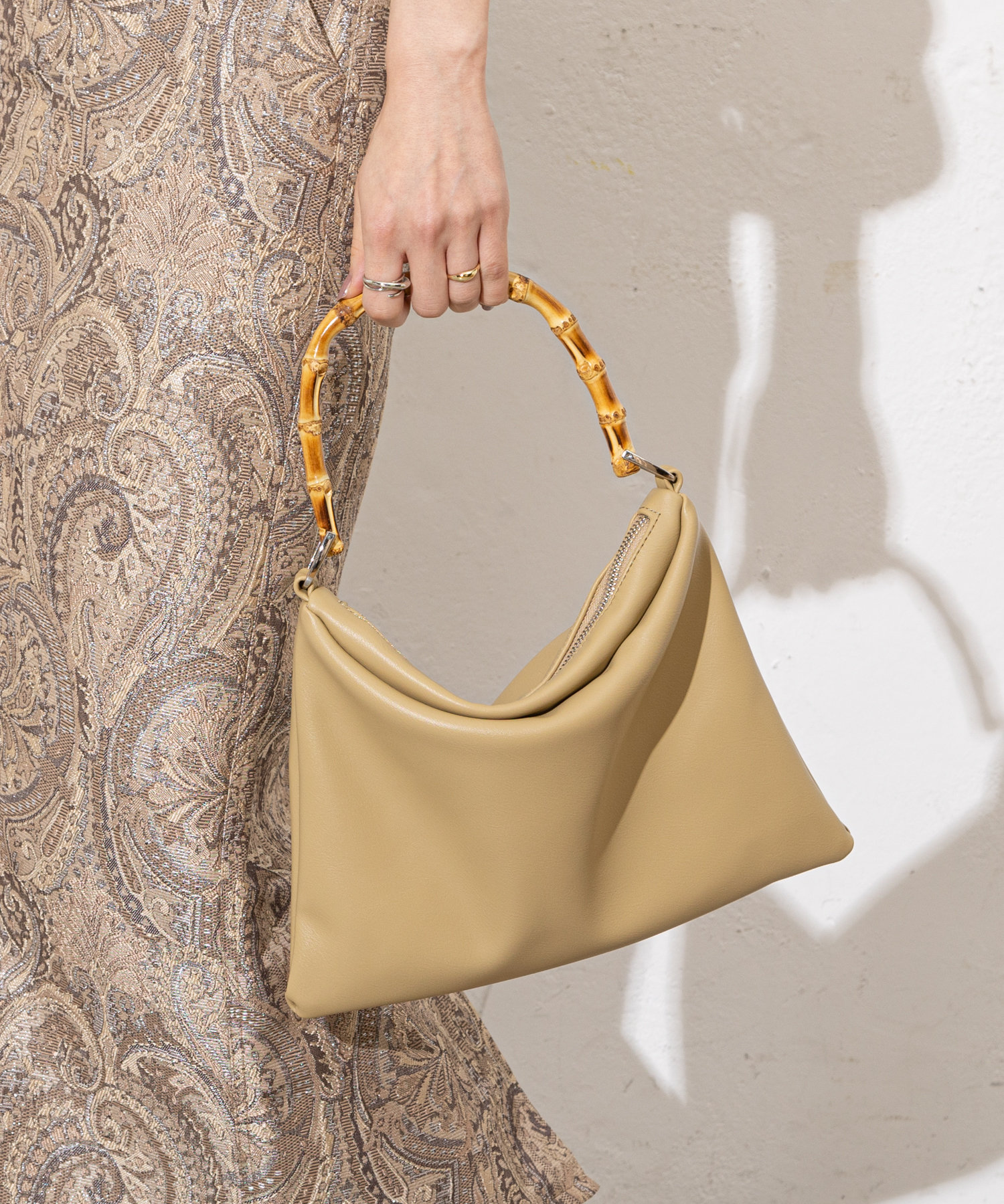 2way仕様】バンブーハンドルショルダーバッグ | prose verse(プロズ