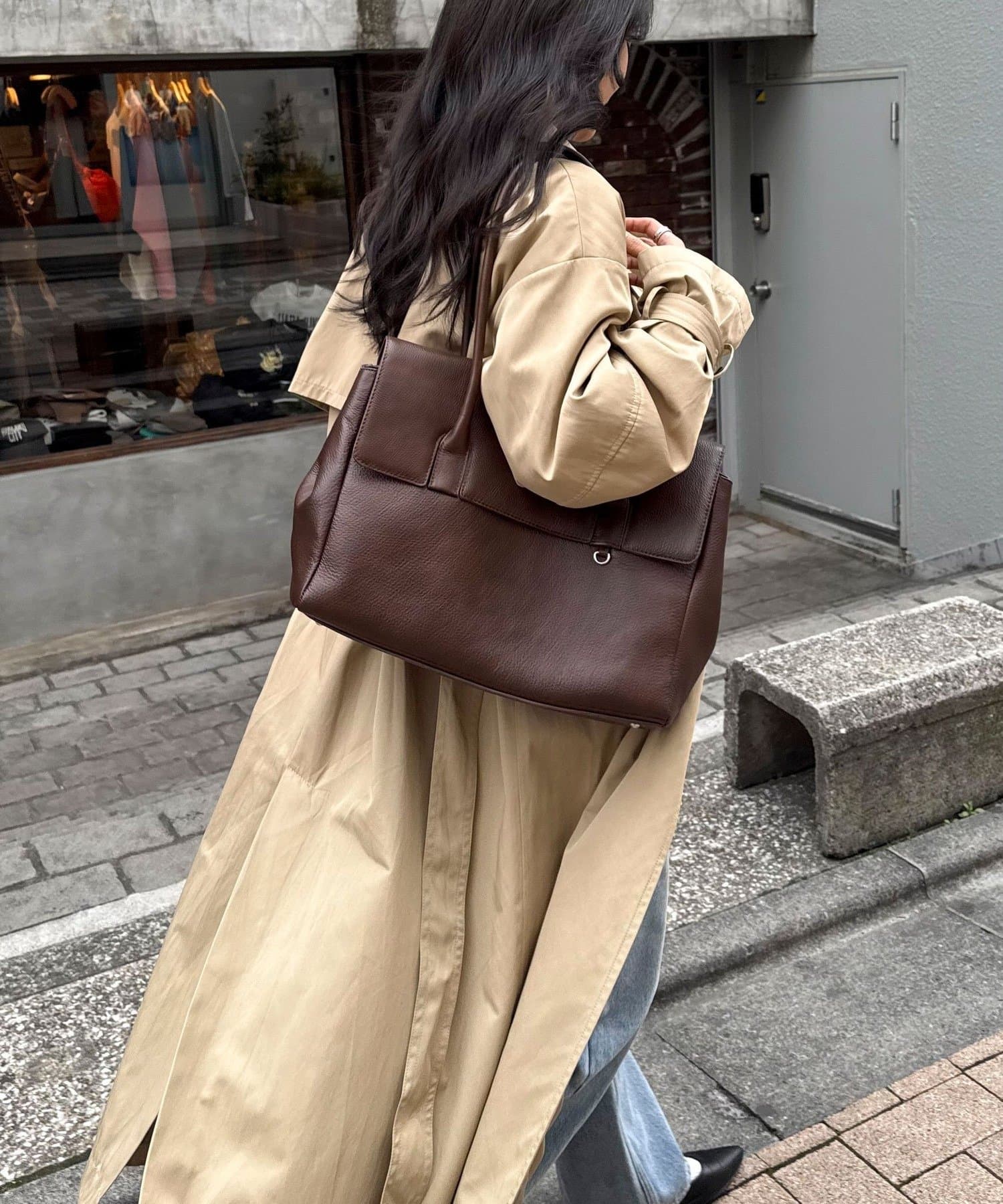 sora_522m企画】フラップデザインレザーバッグ | FREDY & GLOSTER