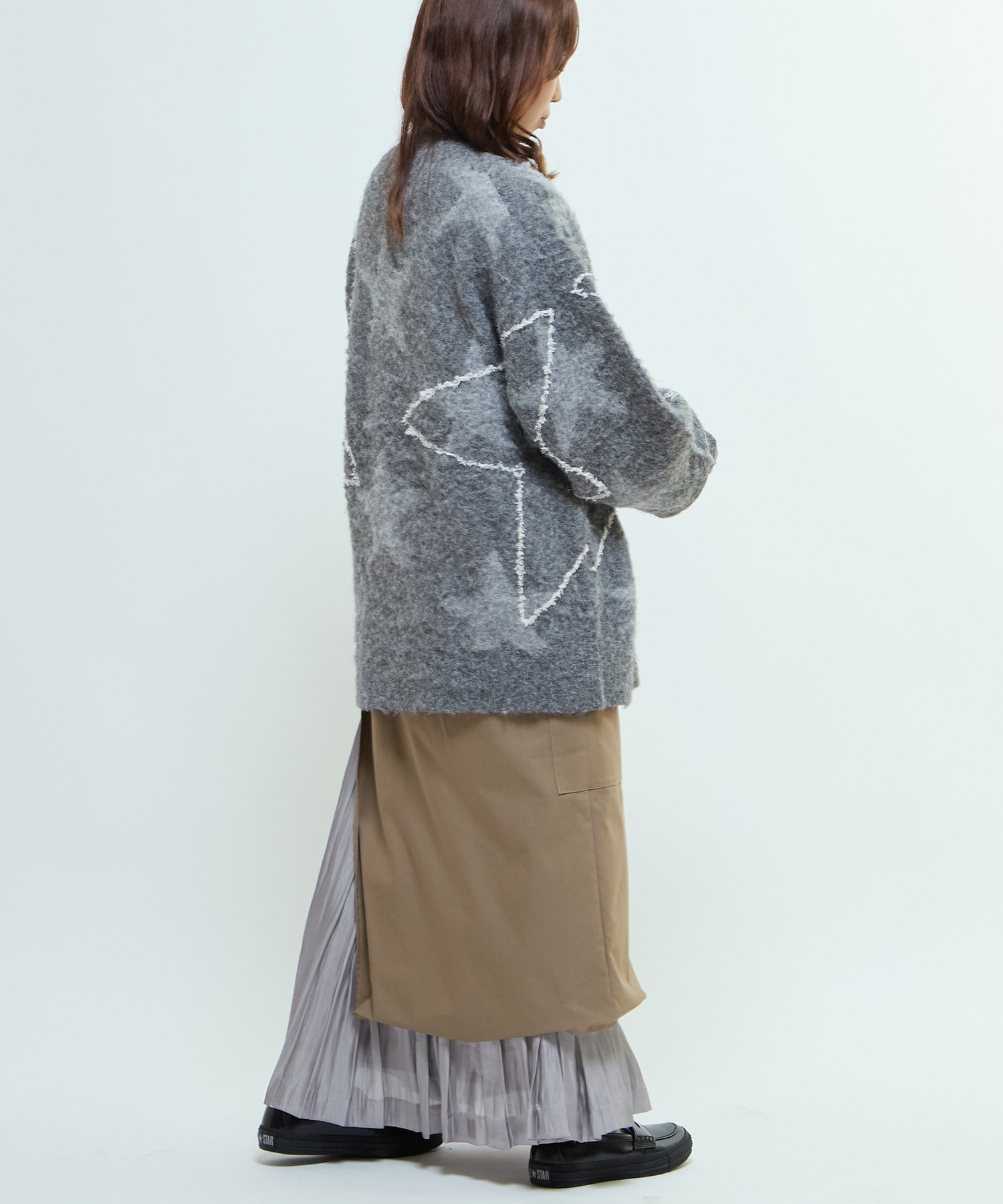 STAR☆ ALLOVER STITCH KNIT PULLOVER｜CONVERSE TOKYO (コンバース