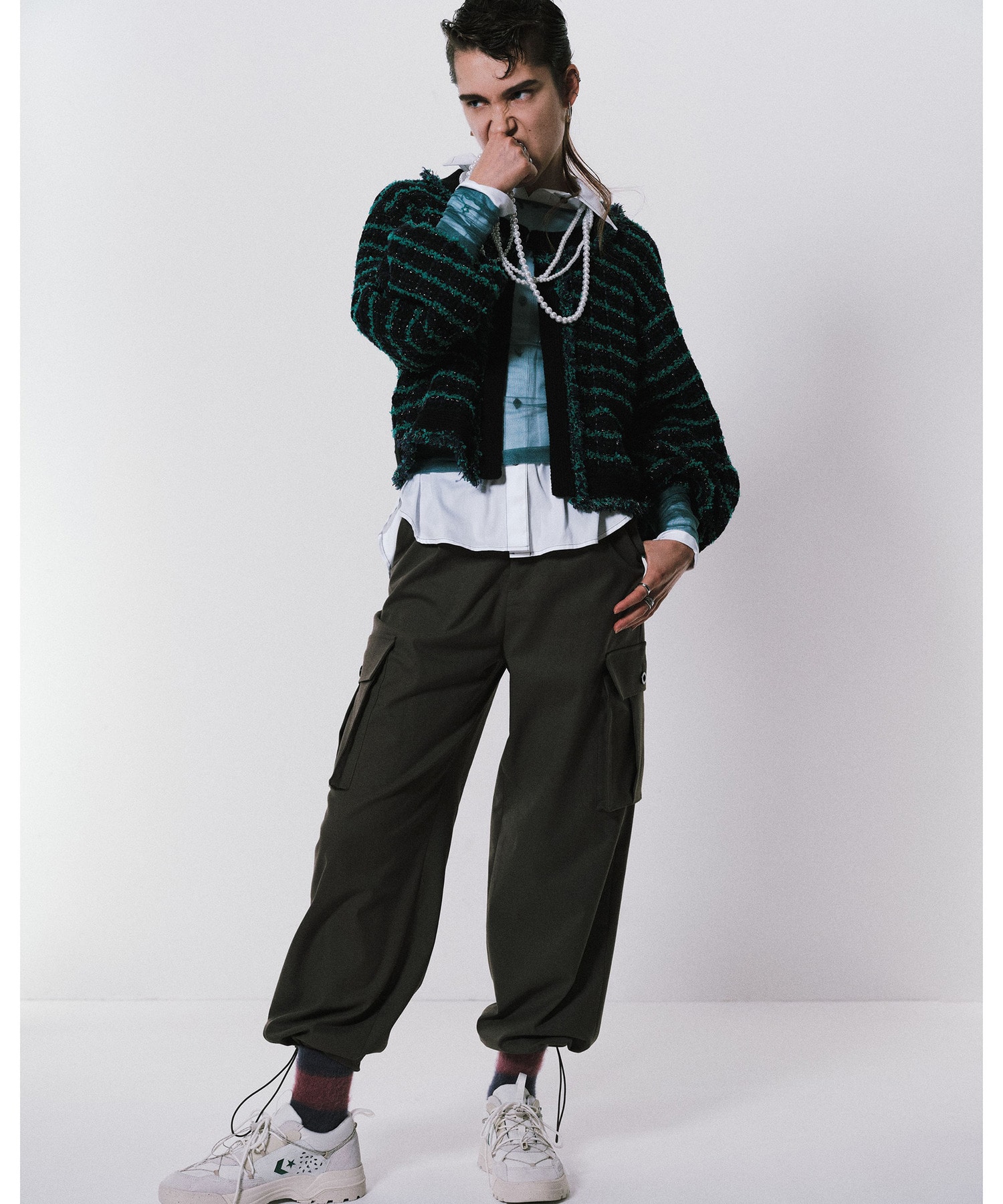 OXFORD COLORED STITCHING SHIRT｜CONVERSE TOKYO (コンバース