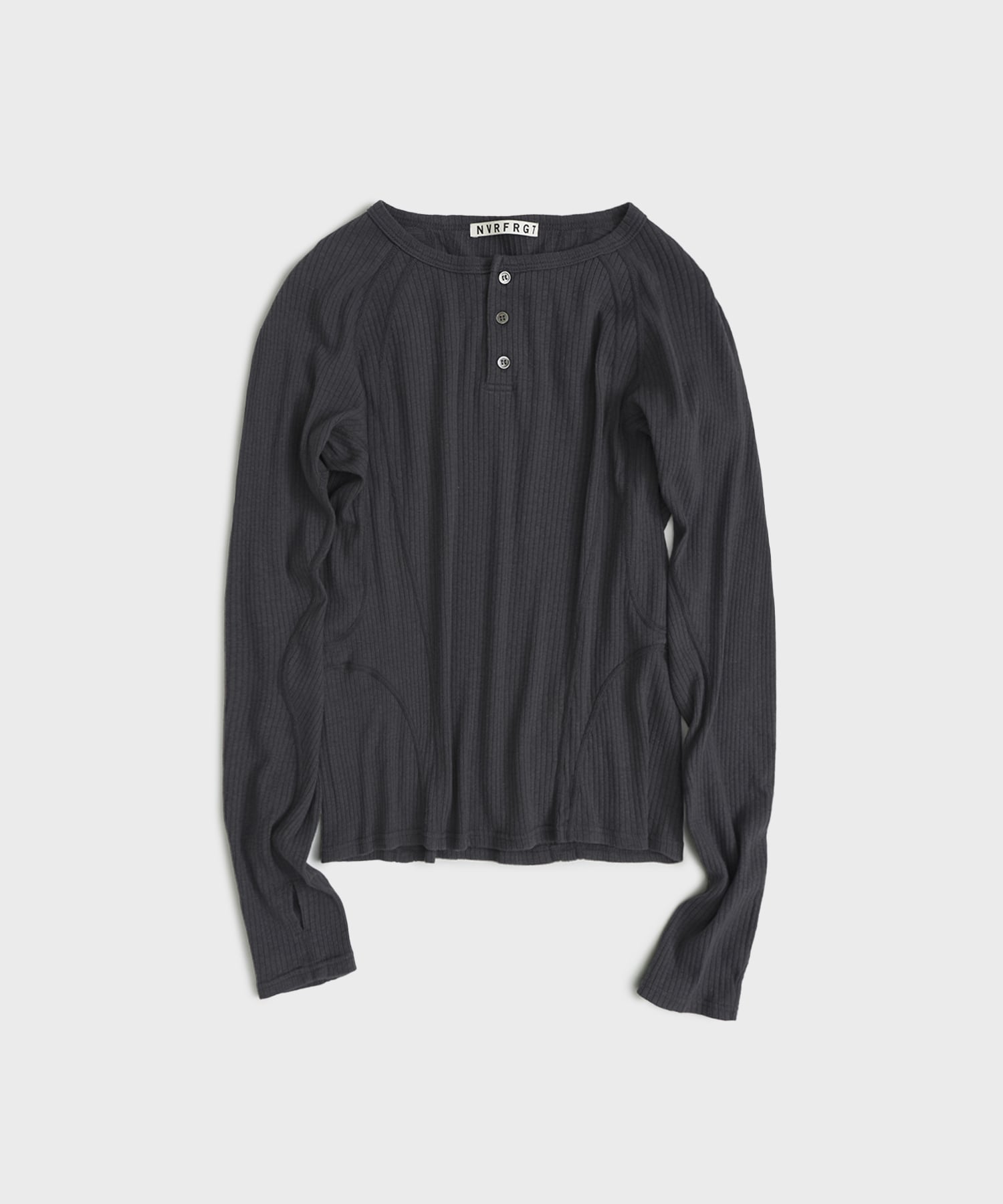 別注 HENLEY PANELED SWEATER(1 DARK GREY): NVRFRGT: MENS｜CONZ