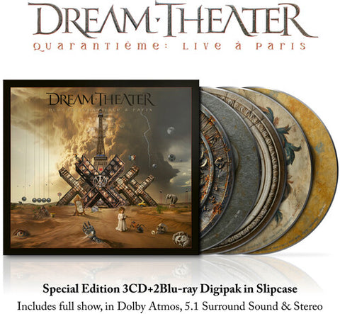 Dream Theater: Live A Paris Adidas Arena 2024 (3 CDS+2 Blu-ray