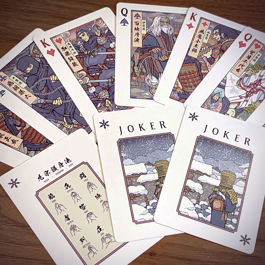 トランプ：Bicycle Legendary Ninja Playing Cards - カードゲーム