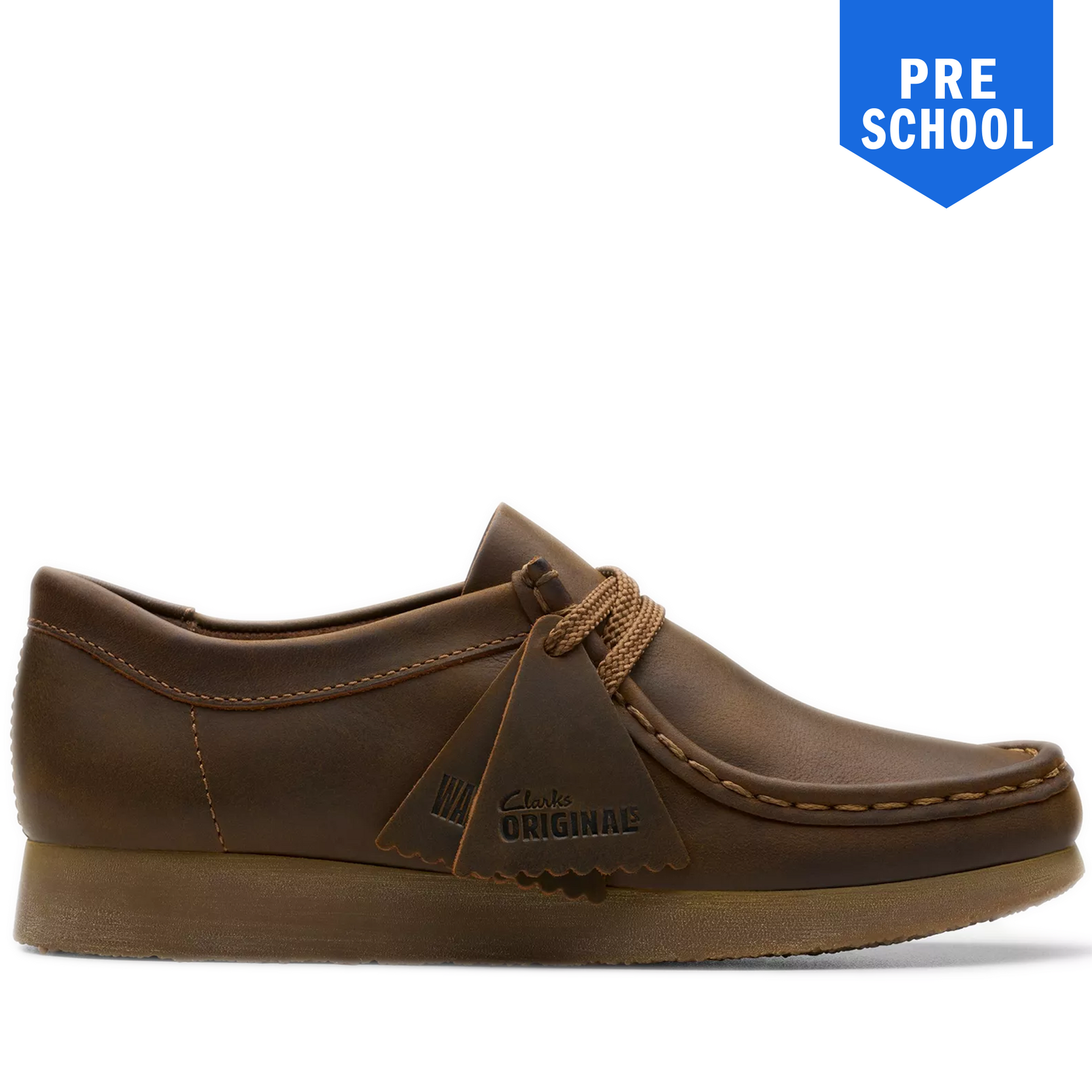 Pre School Clarks Wallabee Older -Beeswax – Cool J's Miami online