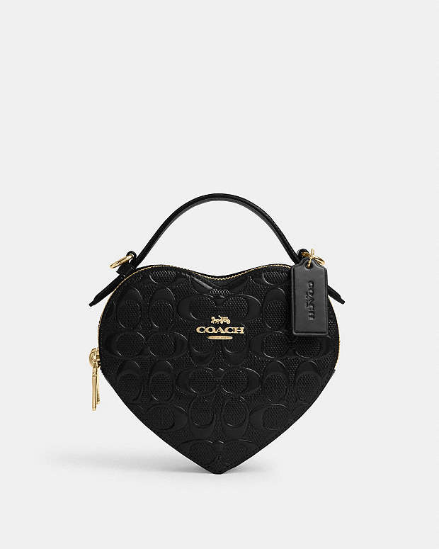 公式】コーチアウトレット | ハート クロスボディ・シグネチャー レザー
