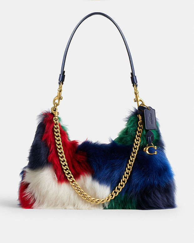 公式】COACH – コーチ | ジュリエット ショルダー バッグ 25・パッチワーク